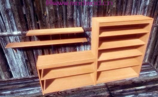 做它Yourshelf - 杂乱的货架和书柜