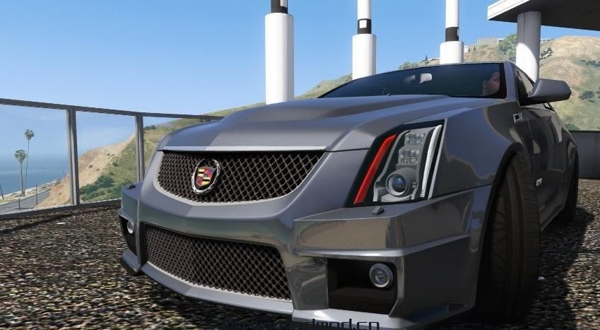 侠盗猎车手5「GTA5」Mod: 2011款凯迪拉克CTS-V Coupe