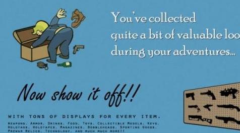 辐射4MOD 功能显示 - 展示您的收藏（原始显示DLC）