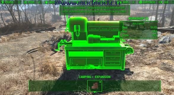 辐射4MOD 征服 - 建立新的定居点和露营