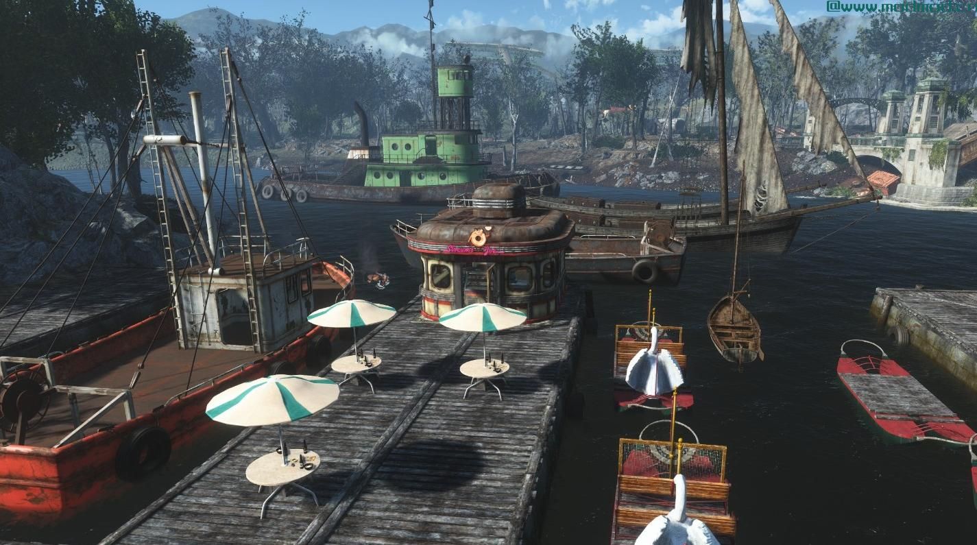 辐射4MOD Mag的船