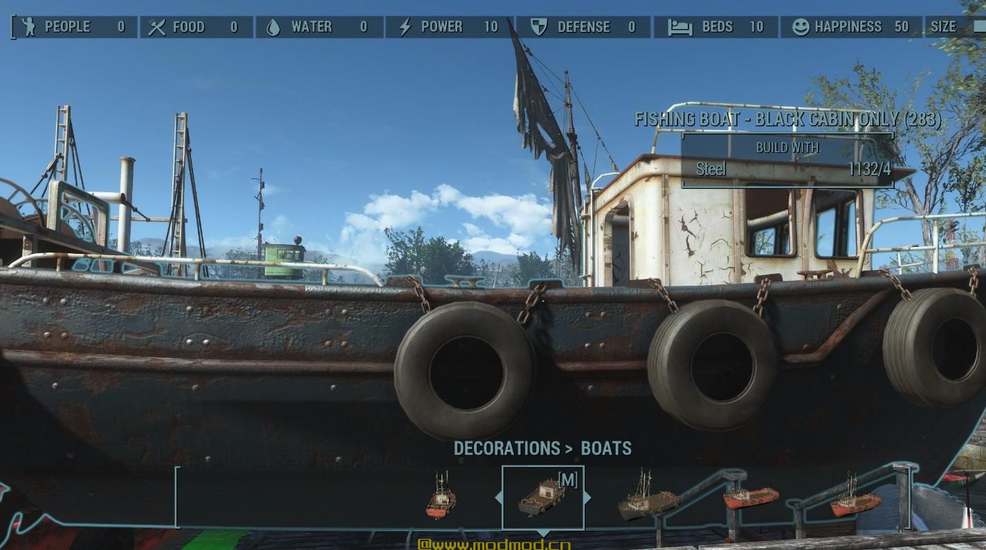 辐射4MOD Mag的船