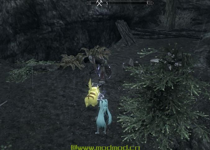 上古卷轴5：天际MOD 皮卡丘MOD-这么可爱还不快把它抱回家？【搬运+修改】2016.02.18瘦身成功