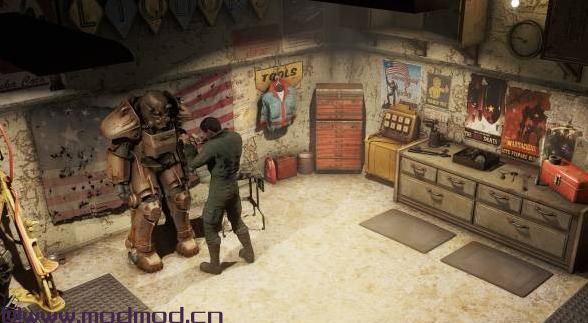 辐射4MOD 地下室生活 - 地堡和地下室玩家（带独立工作坊）