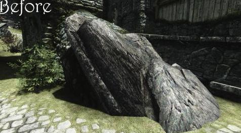 上古卷轴5：重置版MOD 不那么难看的Solitude Catacombs Stone
