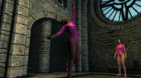 上古卷轴5：天际MOD 女子体操队紧身衣BodySlide化 【UUNP-HDT、UN7B-TBBP】