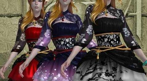 上古卷轴5：天际MOD tera online服装narbeleth dress