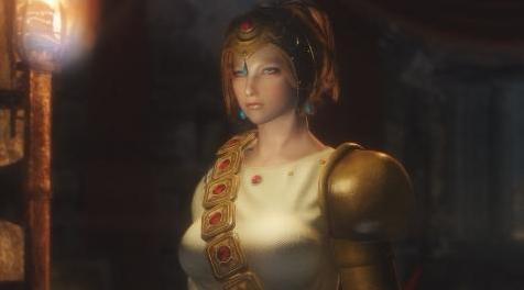 上古卷轴5：天际MOD 风之谷：白色女巫套装 -Torumekian White Witch Outfi