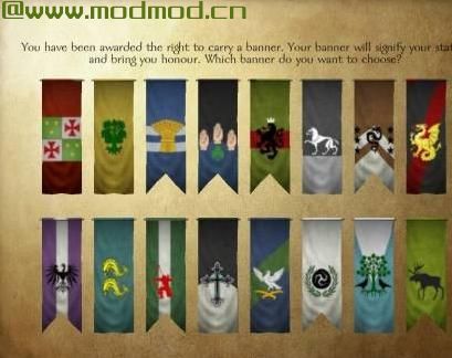 骑马与砍杀MOD New alternative banners 横幅替换