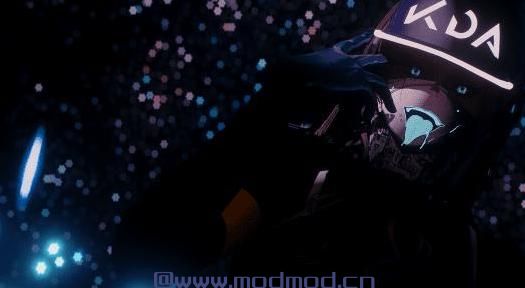 Kda Akali Cap - 发光和Colorswaps