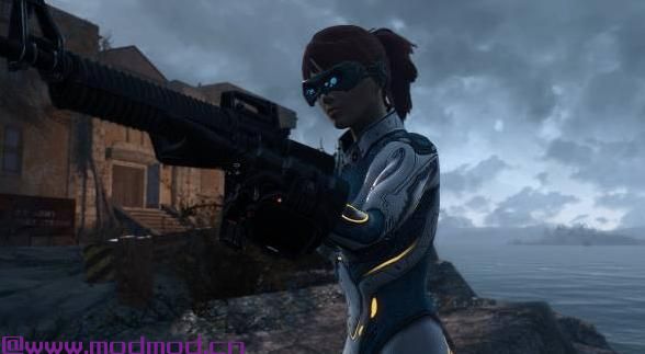 辐射4MOD Kerrigan紧身连衣裤