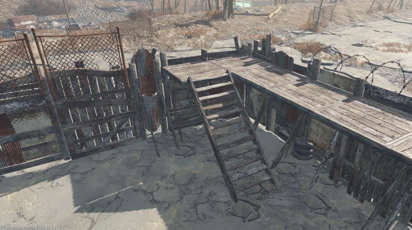 辐射4MOD 易碎的垃圾围栏