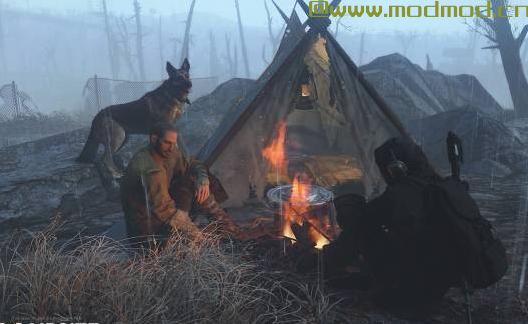 露营地 - 简单荒地露营(和高清睡袋)