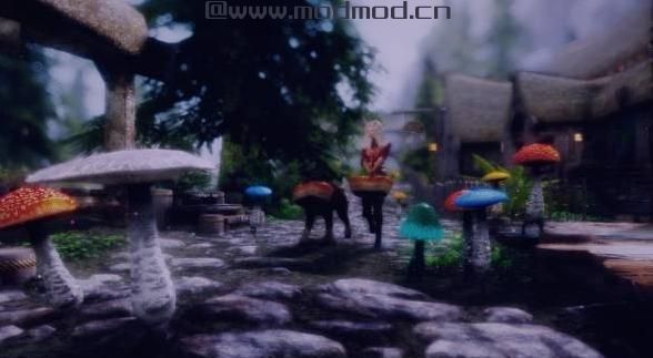 上古卷轴5：天际MOD 几只蘑菇随从以及一个蘑菇藏身处-Mushroom Followers and the