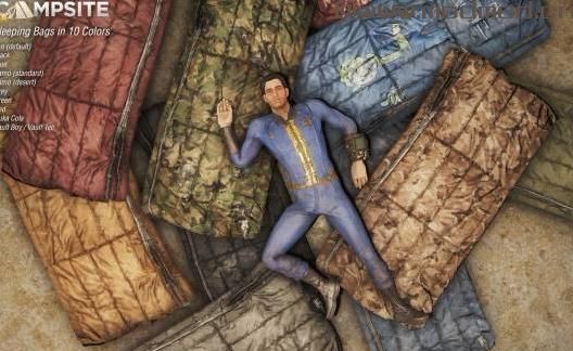 露营地 - 简单荒地露营(和高清睡袋)