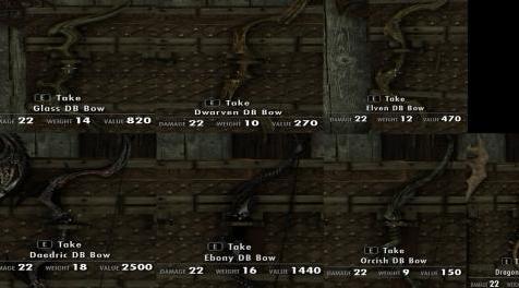 上古卷轴5：重置版MOD 所有风格的龙东西