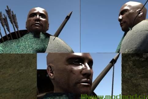 骑马与砍杀MOD Remove the Brytenwalda PLASTIC HEAD and SHINY ARMORS 修改部分头部