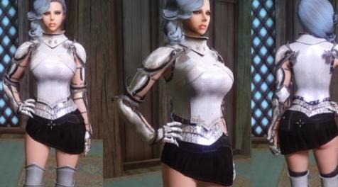 上古卷轴5：天际MOD 白银骑士套装-UNPB-TBBE
