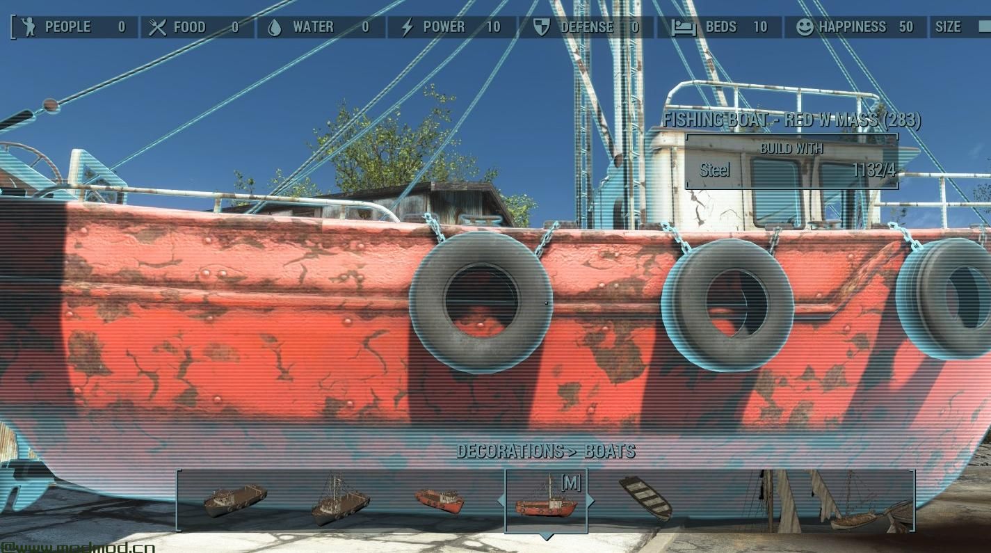 辐射4MOD Mag的船