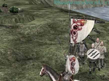 骑马与砍杀MOD CoGaTe Dragonbanner VC 旗帜