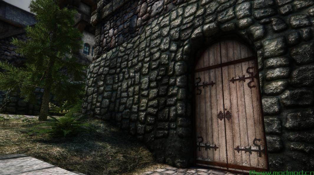 上古卷轴5：重置版MOD 辉煌的单独的门更换SE（Glorious Solitude Door Replacer SE）