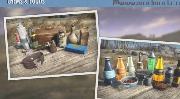 辐射4MOD 荒地进口 - 来自荒原的所有好东西