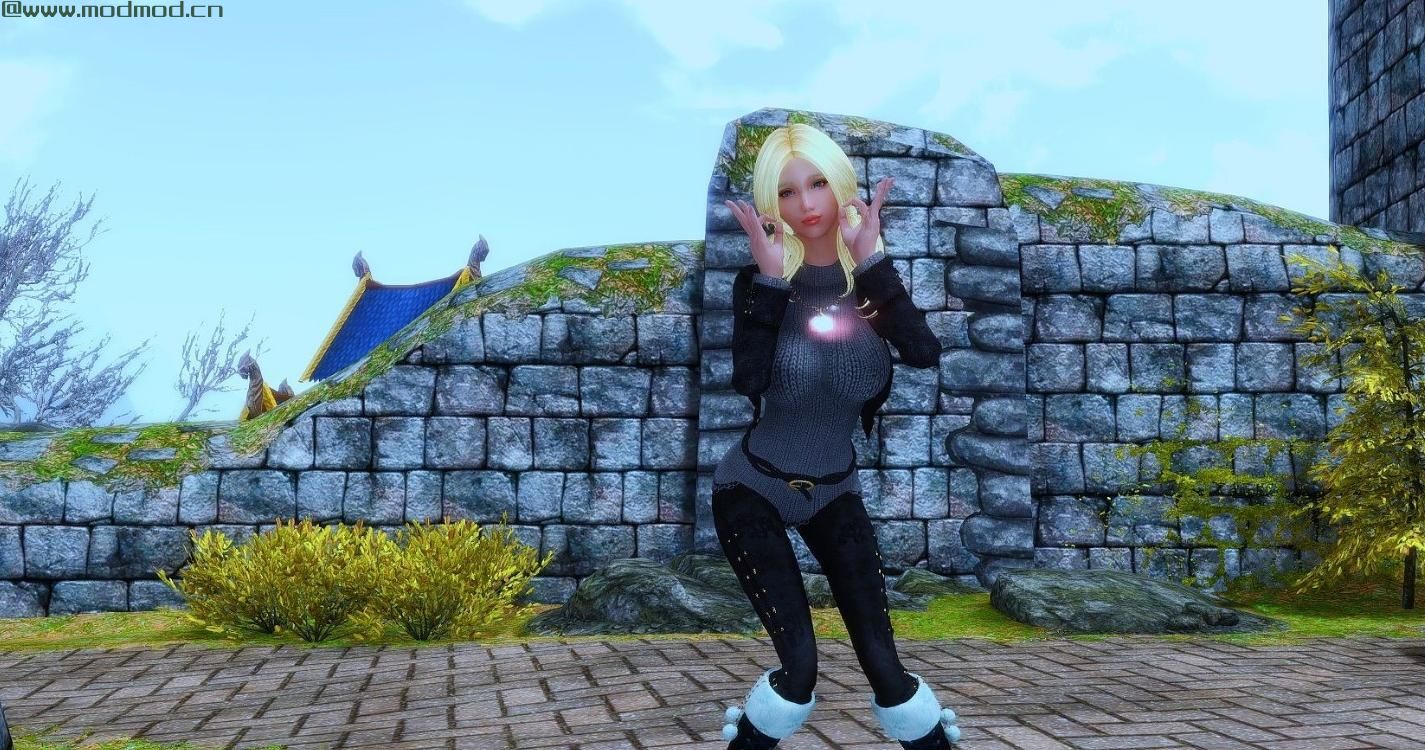 上古卷轴5：天际MOD 战争少女DaughterOfWar BodySlide版~~CBBE&UUNP均支持