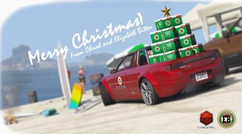 侠盗猎车手5「GTA5」Mod: 圣诞快乐