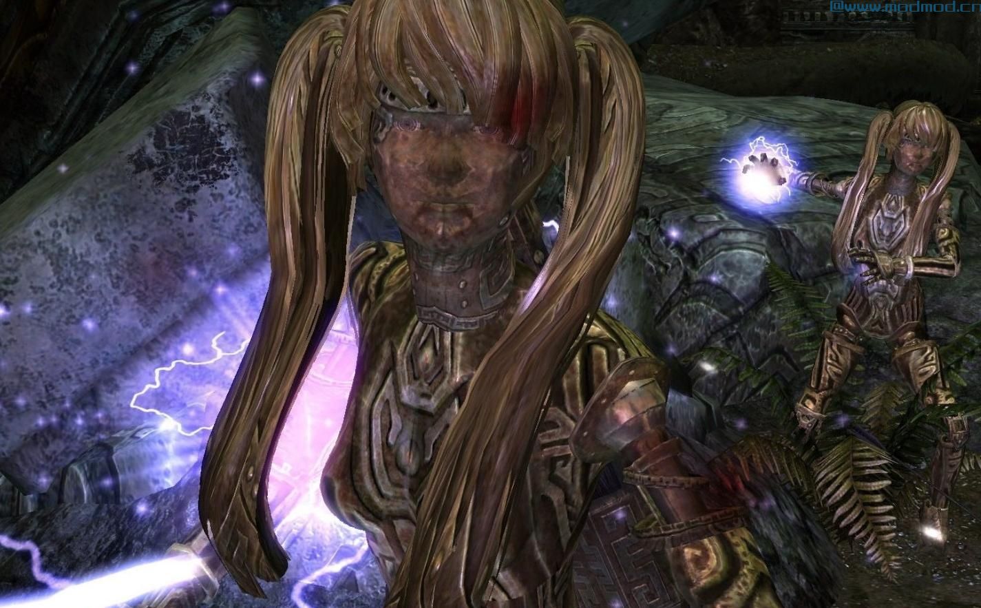 上古卷轴5：天际MOD 少女矮人机器人 Sassy Teen Dwemer Automaton