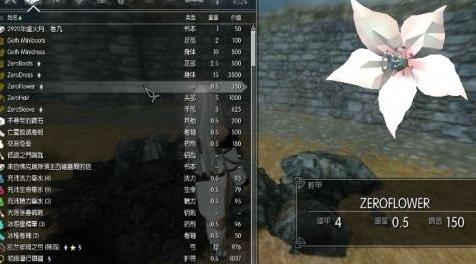上古卷轴5：天际MOD 龙背上的骑兵3，Zero的服装和武器