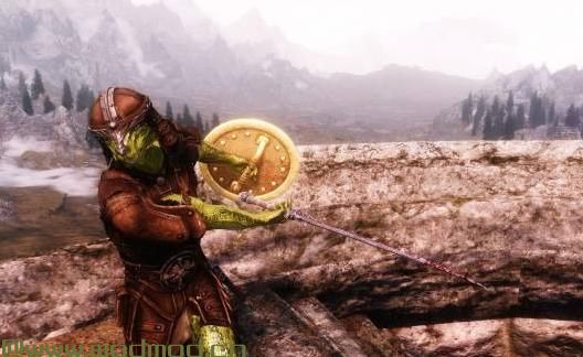 上古卷轴5：天际MOD 亚龙人盾牌-Argonian Shield