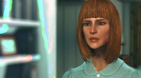 辐射4MOD 年轻女性面孔纹理