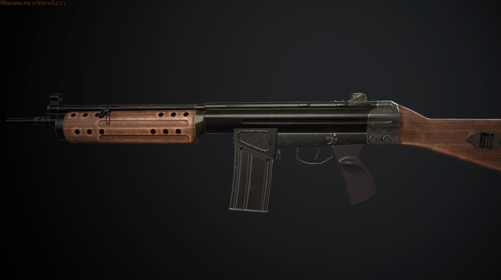 辐射4MOD R91  - 辐射3突击步枪