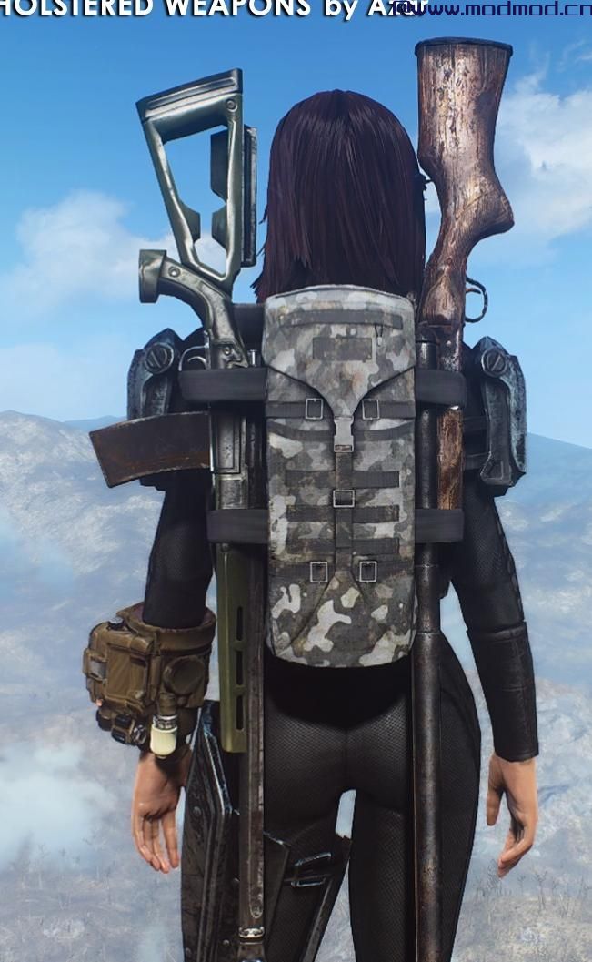 Azar v1_5的Holstered Weapons