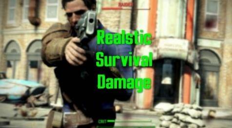 辐射4MOD 现实的生存伤害
