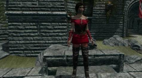 上古卷轴5：天际MOD 叶妮芙性感套装 V1.0a