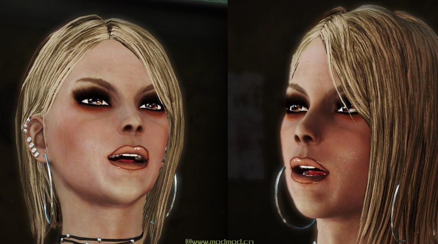 HN66s和XAZOMNs FO4的独特牙齿