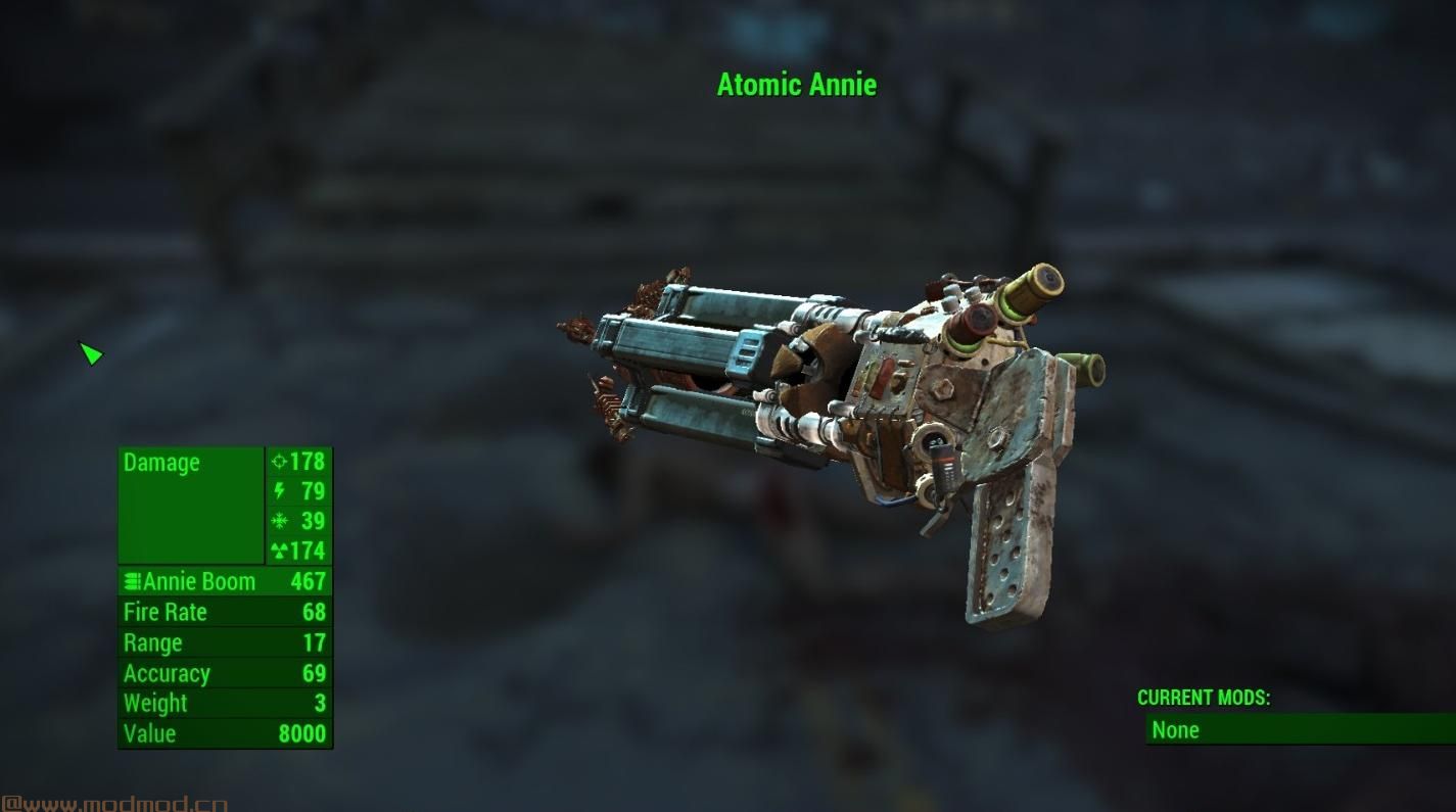 原子安妮 - 独特的枪