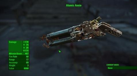 辐射4MOD 原子安妮 - 独特的枪