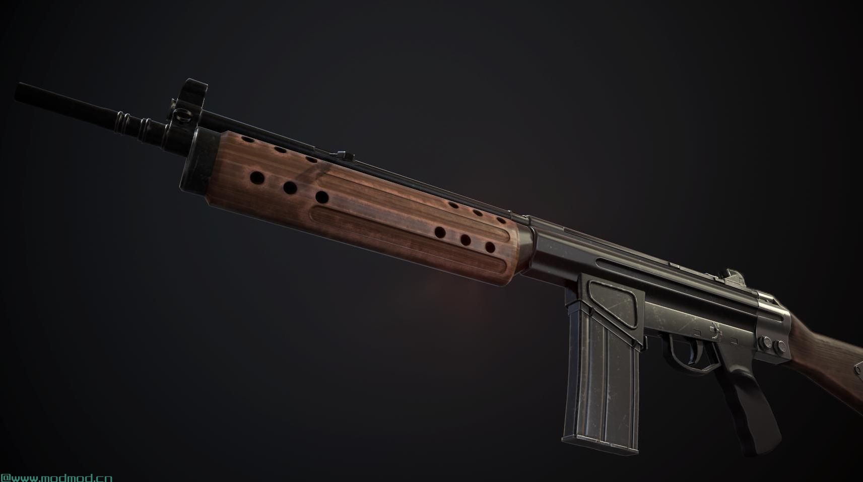 辐射4MOD R91  - 辐射3突击步枪