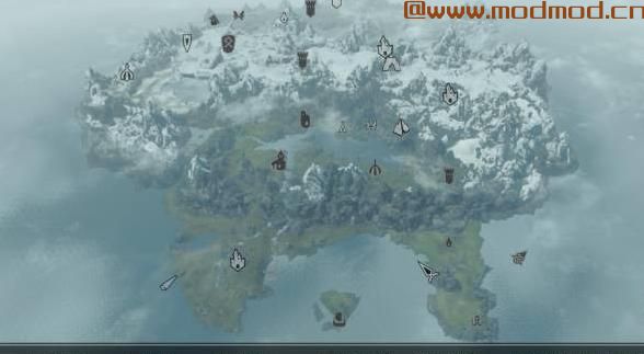 上古卷轴5：天际MOD 汉化  暗风岛 The Volgon Isles