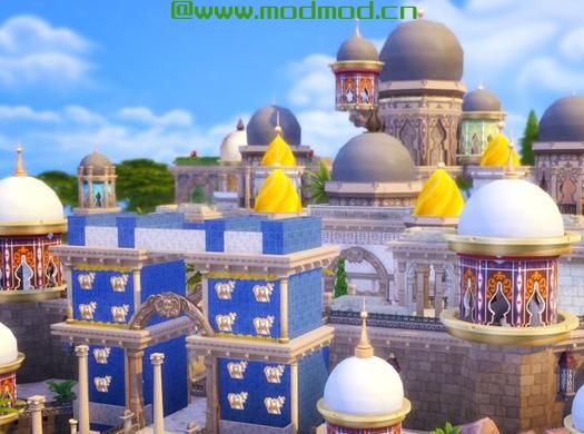 模拟人生4MOD Arabian Village & Palace 阿拉伯村庄和宫殿