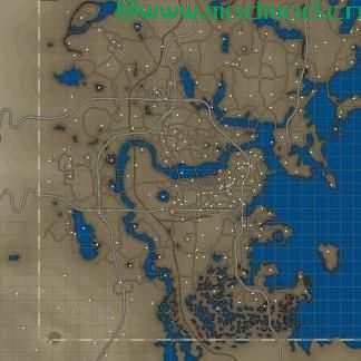 辐射4MOD 彩色地图4K 2K与杂志Bobbleheads和装甲位置