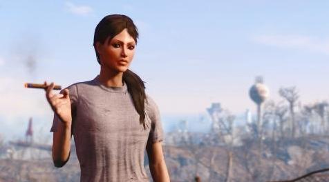 辐射4MOD 可抽烟的雪茄 - 香烟 - 接头 - 使用HardCore自动保存