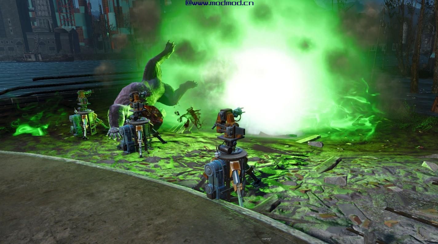 先进的沉降炮塔套装