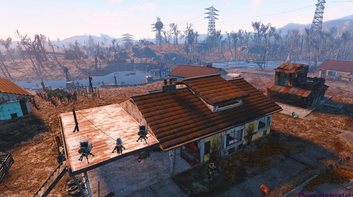 修复过的圣殿屋顶