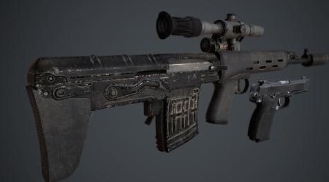 辐射4MOD 俄罗斯侦察包 -  SVU和MP443