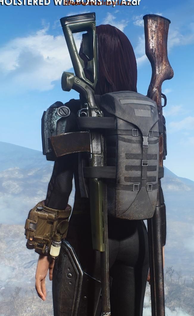 Azar v1_5的Holstered Weapons