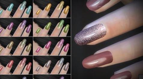 模拟人生4MOD S-Club ts4 WM Nails 201902 指甲