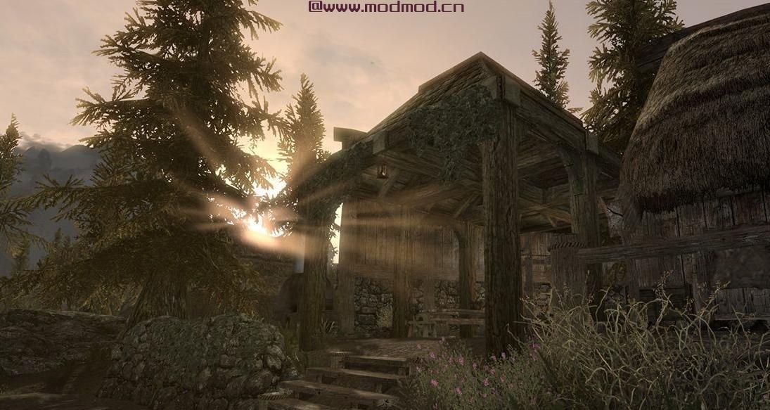 上古卷轴5：天际MOD 【汉化】【新城镇】Aurora Village (奥罗拉小镇~完成度不错的新城镇)